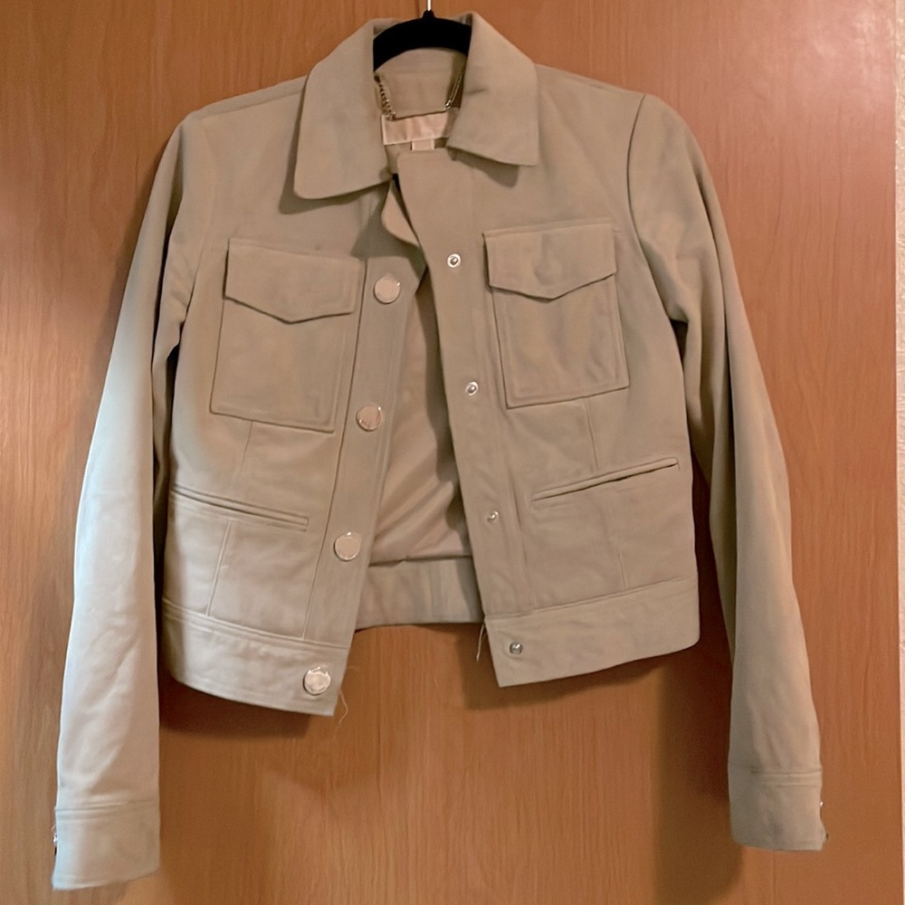 Beautiful Michael khors suede jacket